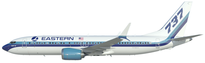 Eastern Air Lines Boeing 737-800